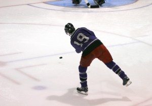 Skills Drills in a hockey clinic in Ottawa ON
