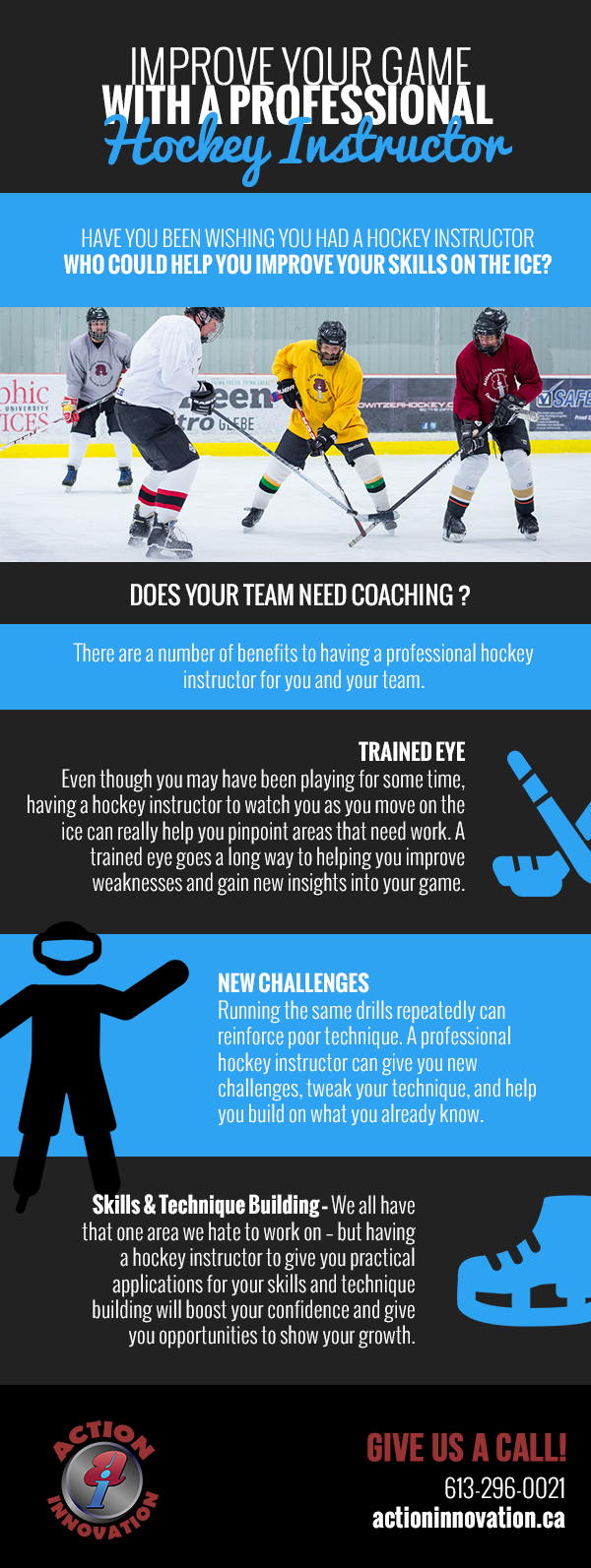 Improve Your Game with a Professional Hockey Instructor